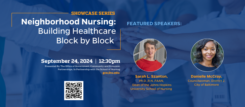 Health care block by block event announcement