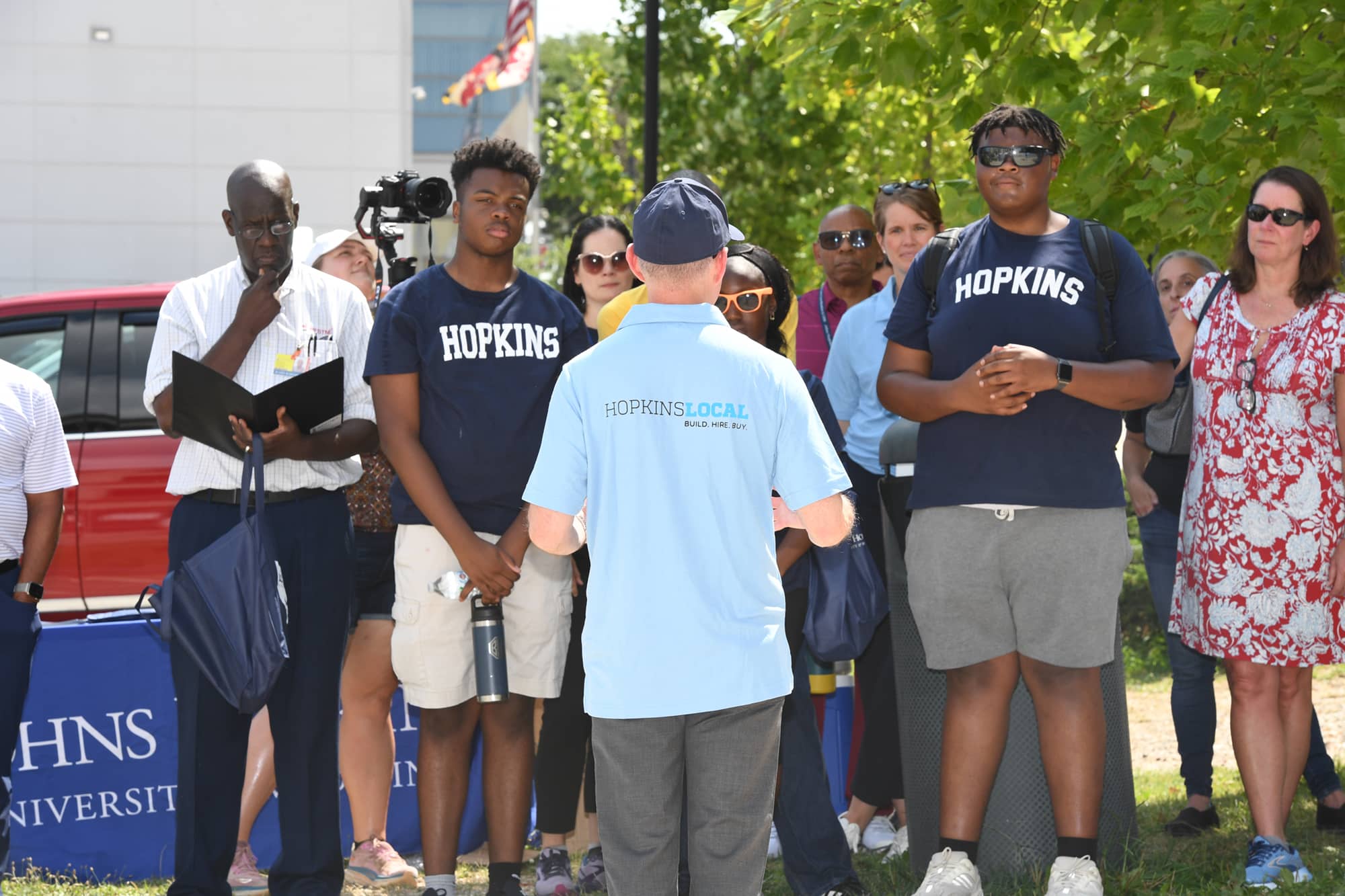 Collaboration between institutions and local businesses in Baltimore